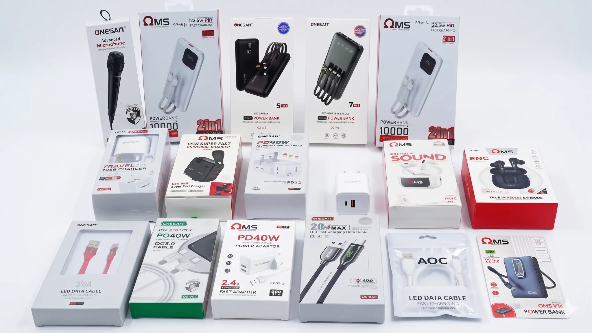OMS and Onesam Mobile Accessories